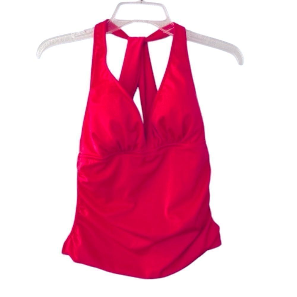 Venus Tankini Padded Cross Back Salmon SZ 4